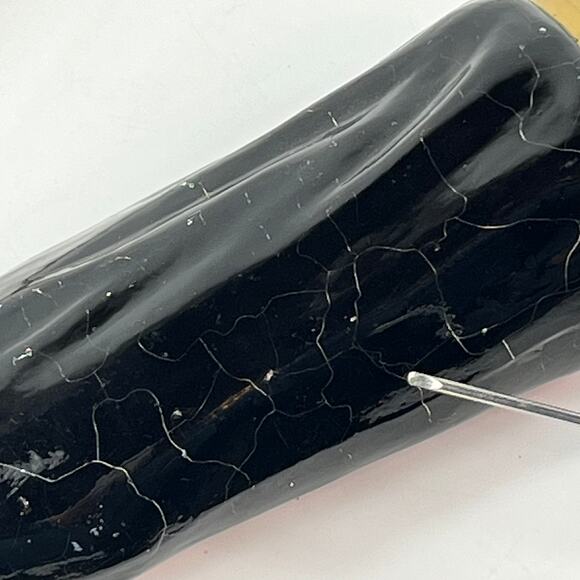 Kurt Adler Polonaise Skeleton Ornament Komozja Glass Halloween 7" Top Hat Rare - Picture 9 of 13